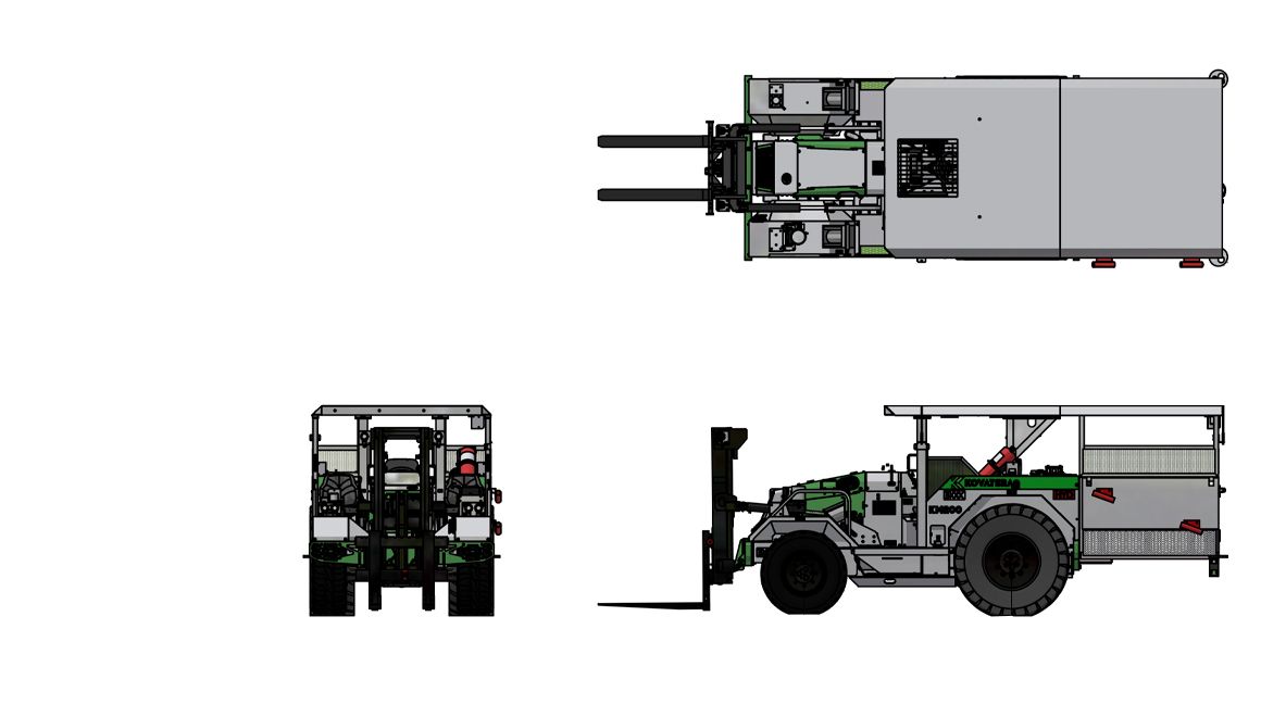 Personnel carriers - Utility Underground mining